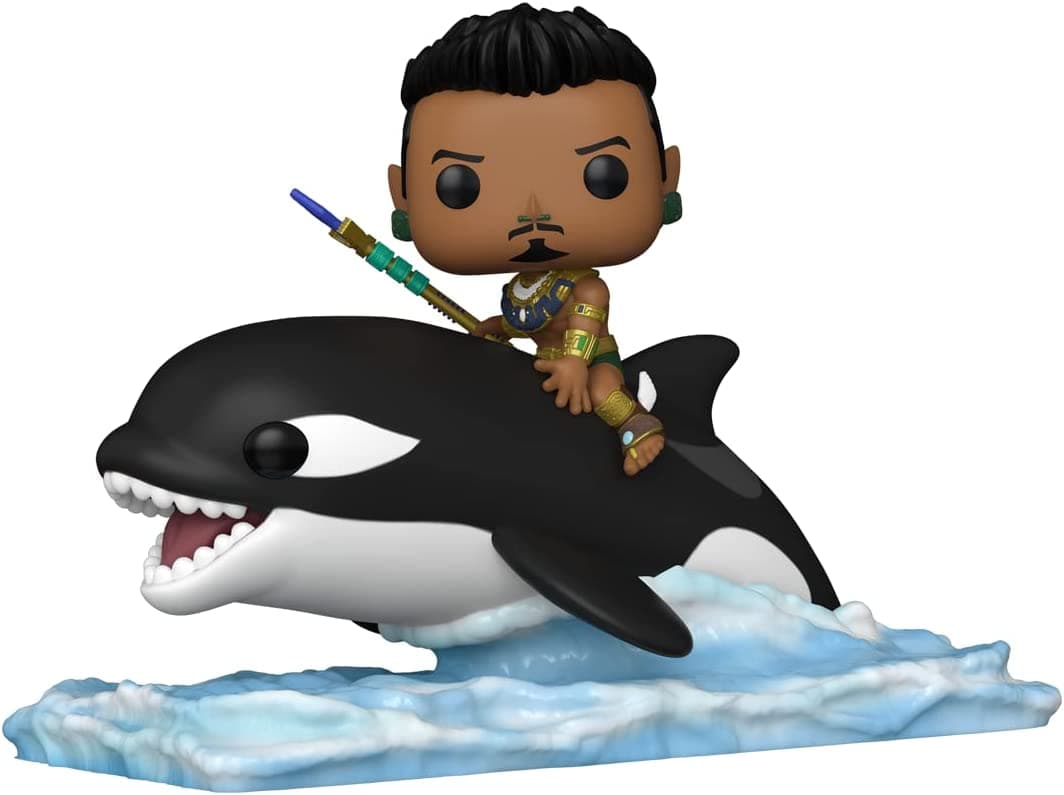 Figurina - Black Panther - Wakanda Forever - Namor with Orca | Funko
