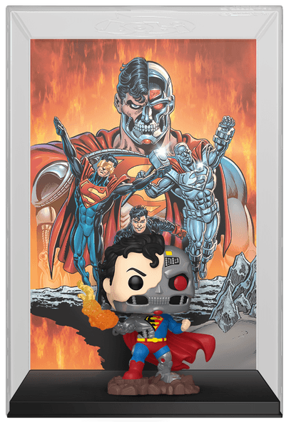 Figurine - Funko Pop! Comic Covers: DC - Cyborg Superman | Funko