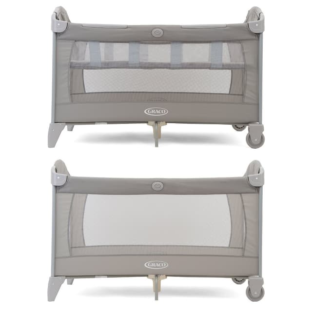 Patut Graco Roll a Bed Paloma cu etaj superior detasabil, pliabil, roti, geanta de transport