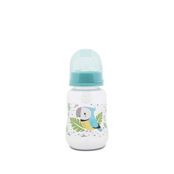 Biberon cu capac Lorelli Aqua Blue 0 luni+ 125 ml