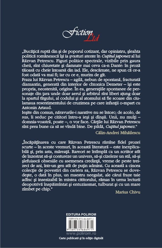 Cutitul japonez | Razvan Petrescu