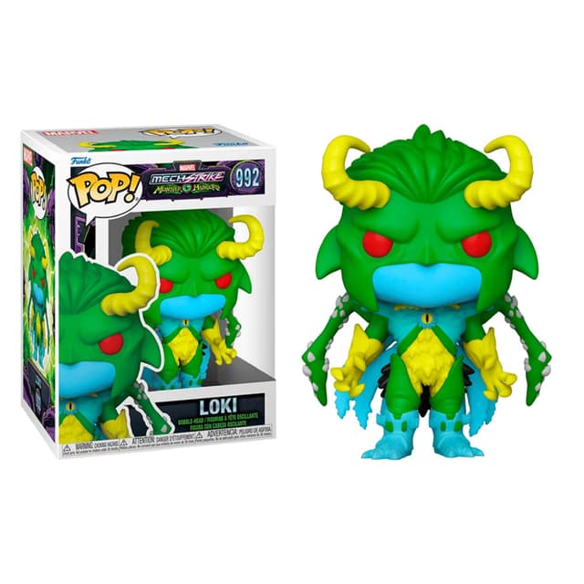 Figurina - Marvel Mech Strike - Monster Hunters - Loki | Funko