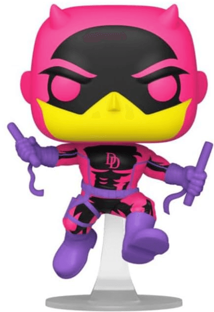 Figurina - Pop! Marvel: Daredevil (Blacklight) | Funko