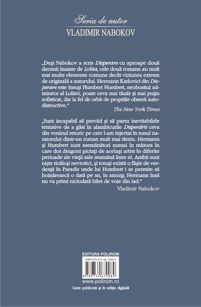 Disperare | Vladimir Nabokov