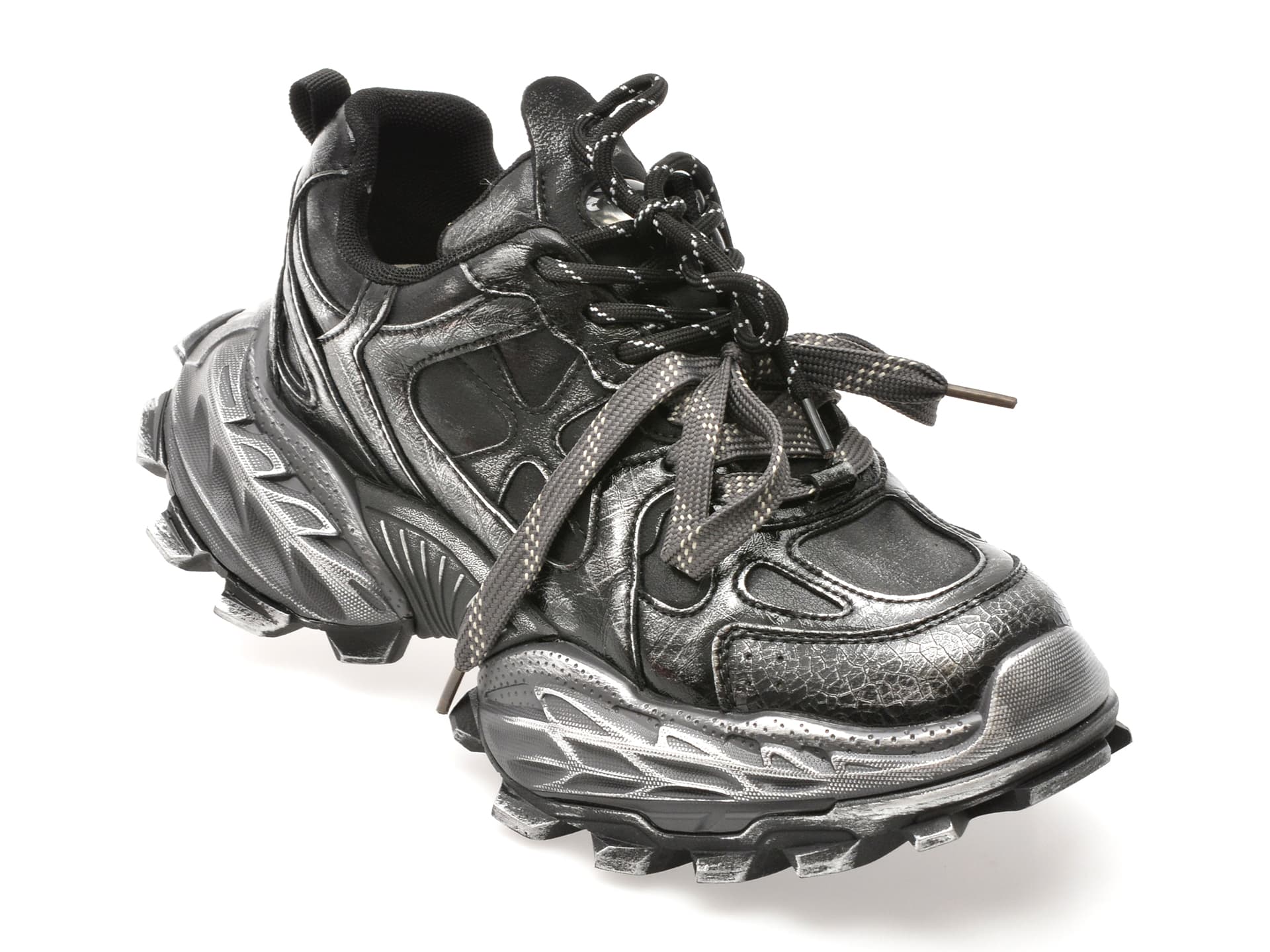 Pantofi sport GRYXX negri, 10161, din piele naturala