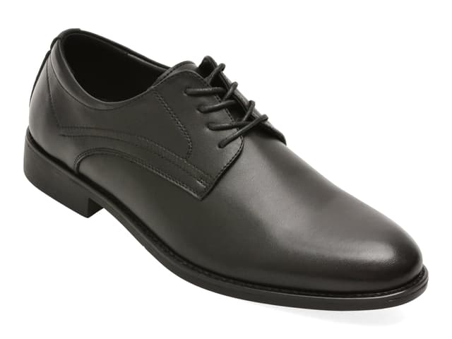 Pantofi eleganti BITE THE BULLET negri, BM6305, din piele naturala