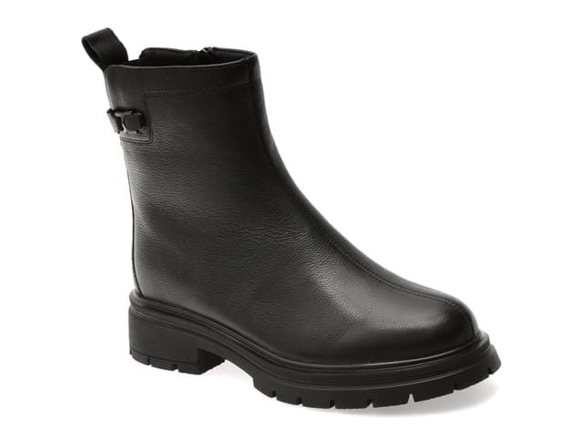 Ghete GRYXX negre, DX01321, din piele naturala