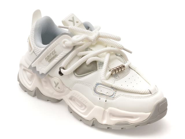 Pantofi sport GRYXX albi, 25050, din material textil