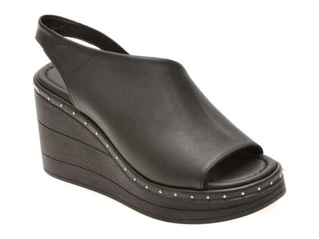 Sandale GRYXX negre, 1914289, din piele naturala