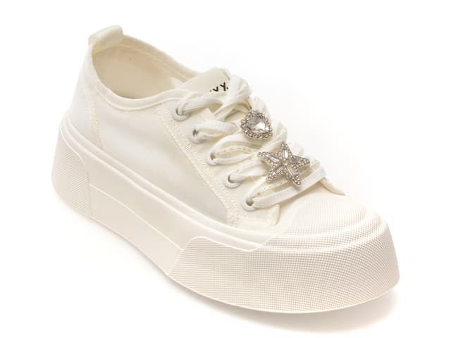 Pantofi sport GRYXX albi, 109, din material textil
