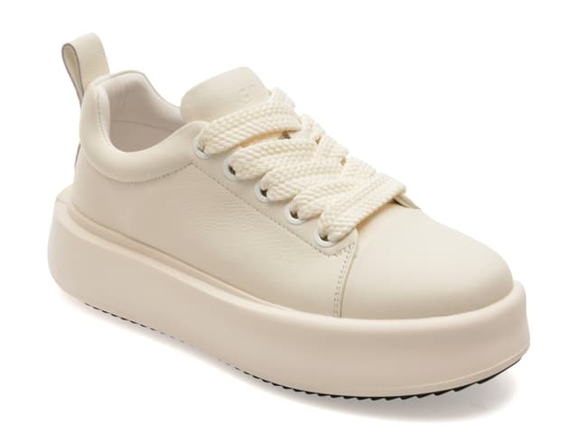 Pantofi sport GRYXX albi, 69087, din piele naturala