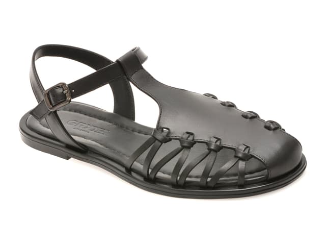 Sandale GRYXX negre, 1766324, din piele naturala