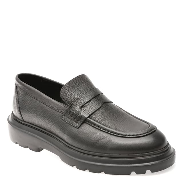 Mocasini GRYXX negri, FH254, din piele naturala