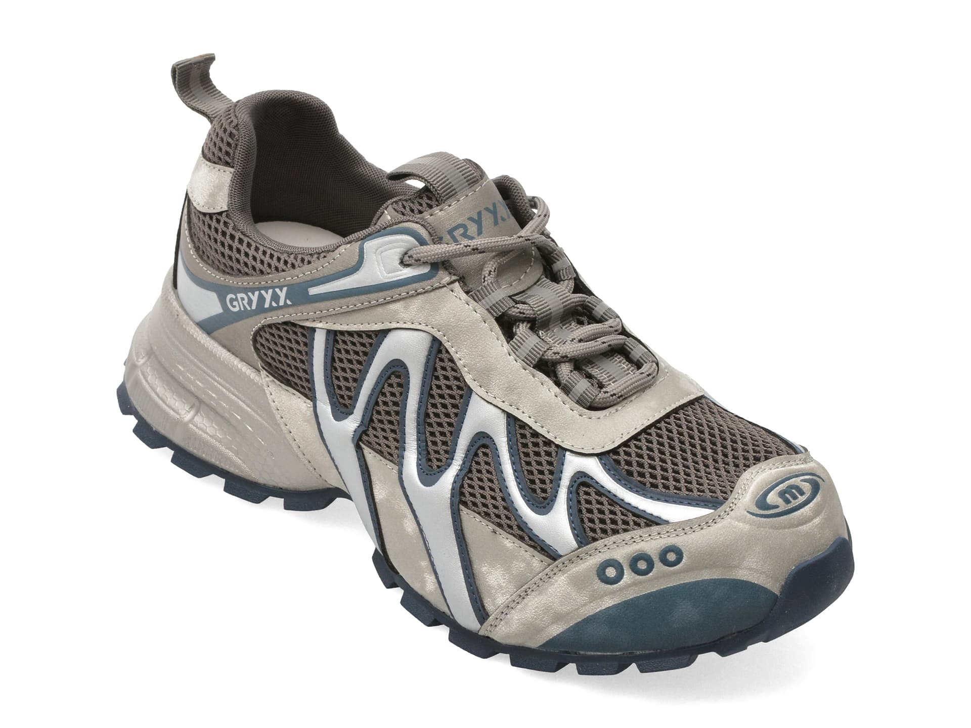 Pantofi sport GRYXX gri, 9062, din piele naturala
