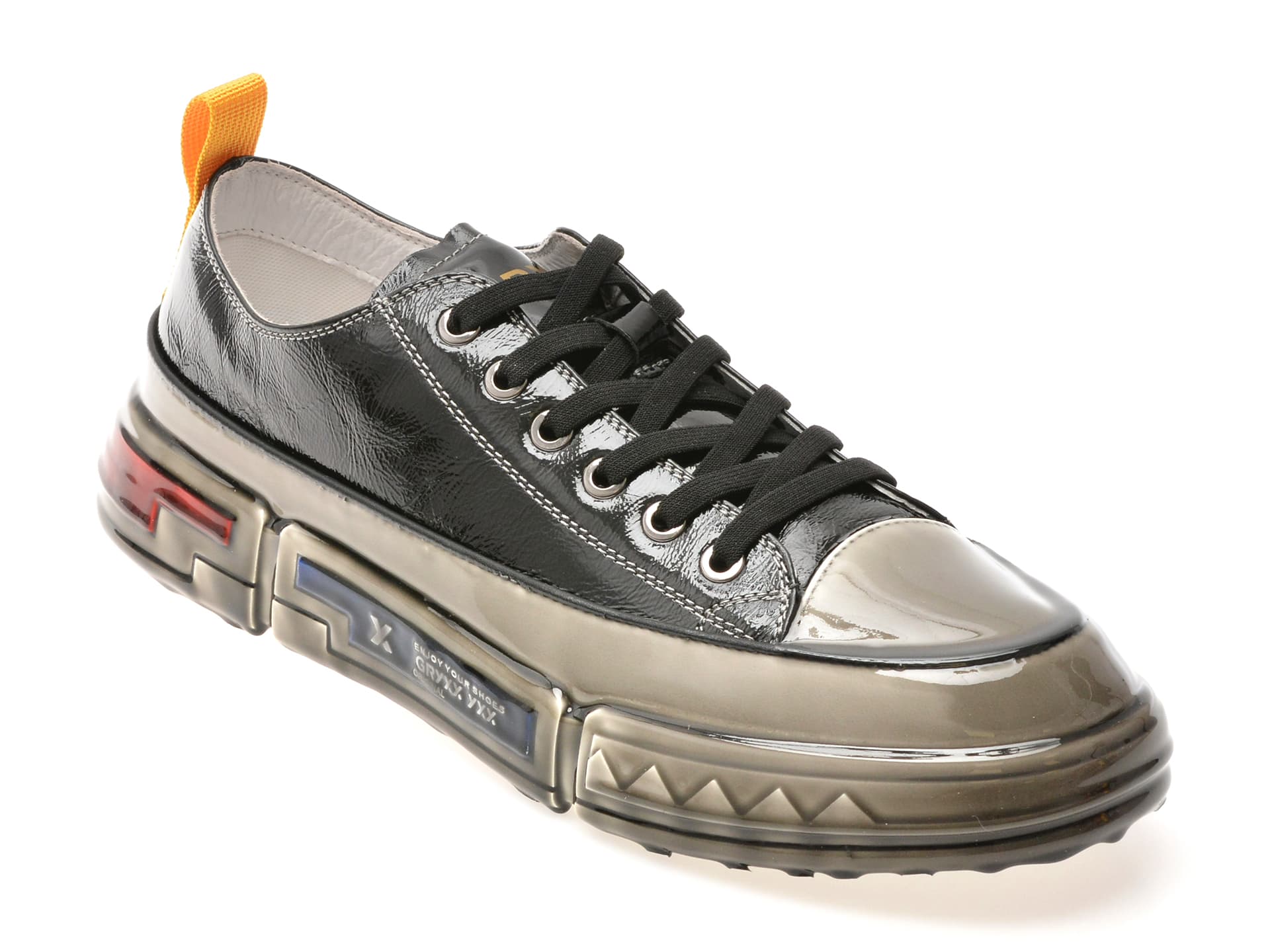 Pantofi sport GRYXX negri, 9998, din piele naturala