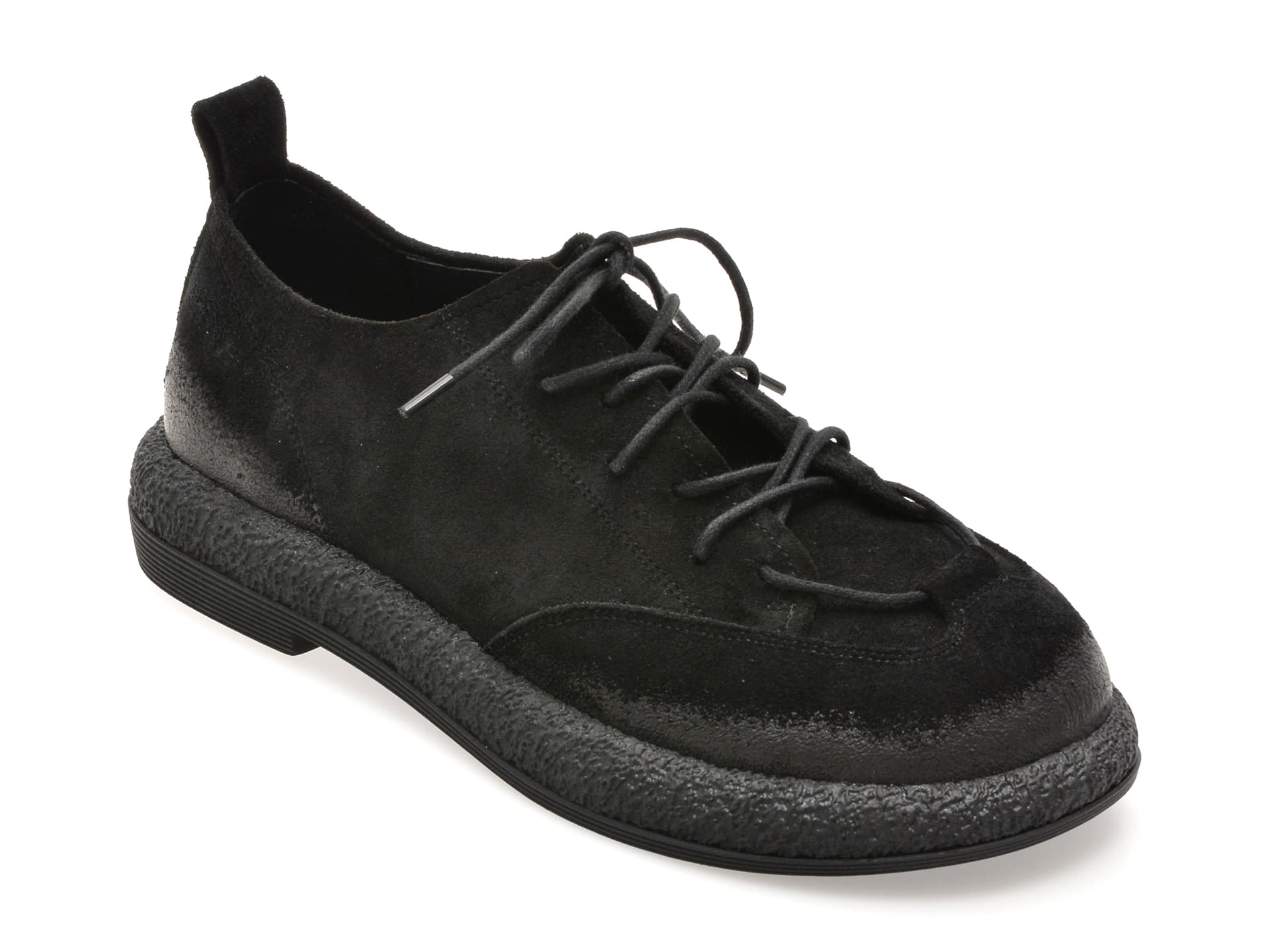 Pantofi GRYXX negri, 3642609, din piele intoarsa