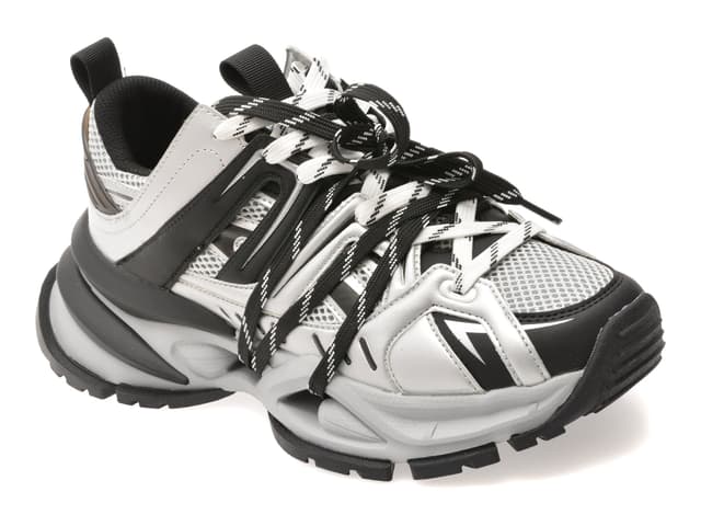 Pantofi sport GRYXX gri, 351210, din piele ecologica