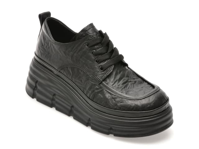 Pantofi GRYXX negri, 387601, din piele naturala