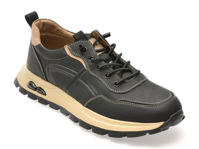 Pantofi sport GRYXX negri, 70918, din piele naturala