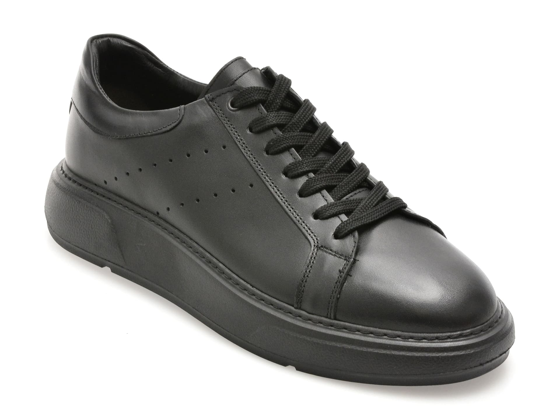 Pantofi sport GRYXX negri, TRLET07, din piele naturala