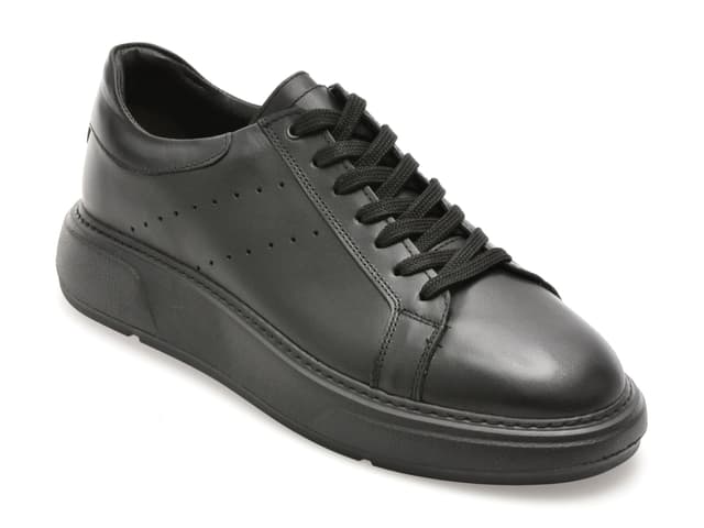 Pantofi sport GRYXX negri, TRLET07, din piele naturala