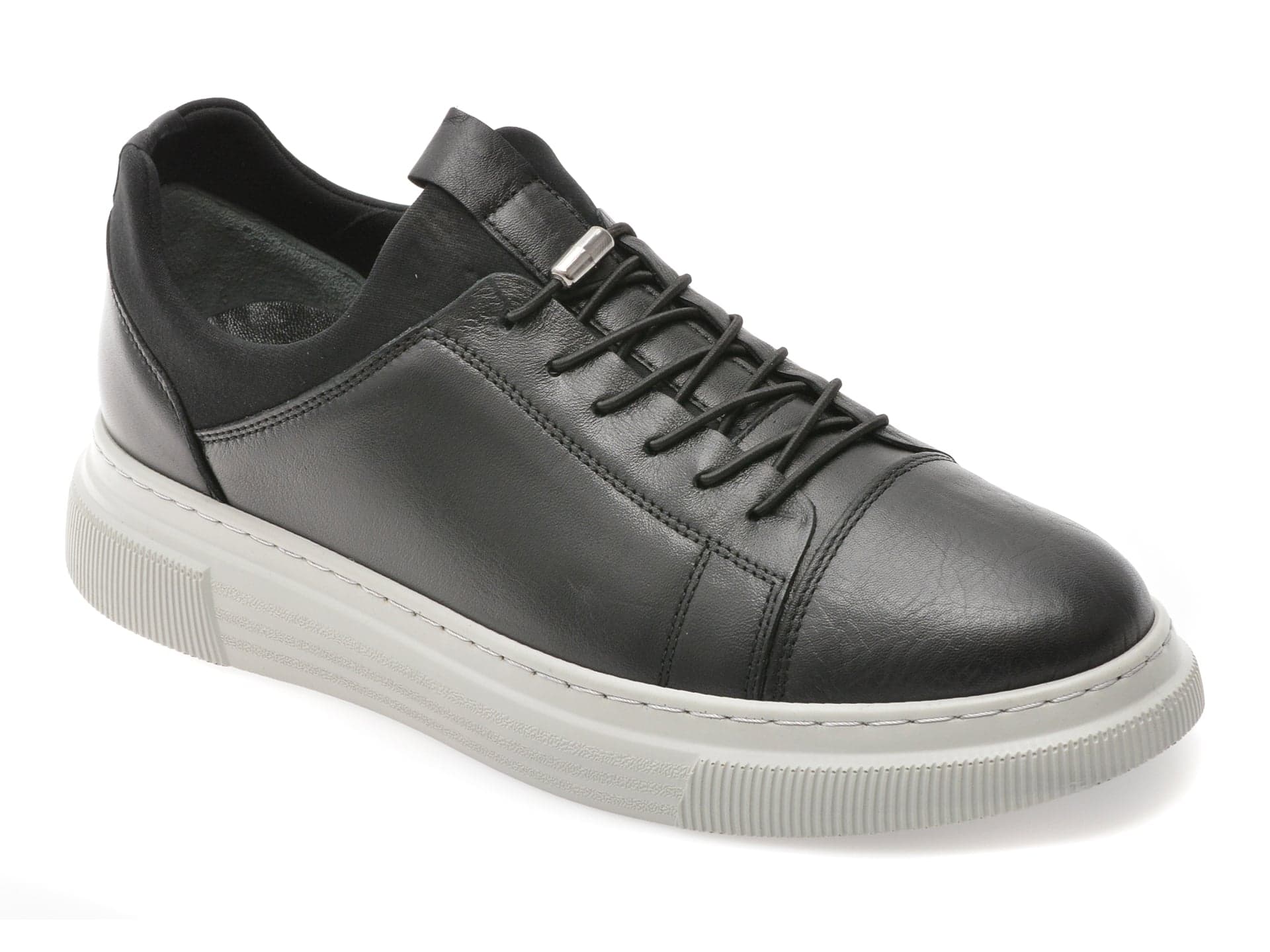 Pantofi GRYXX negri, BS3810, din piele naturala