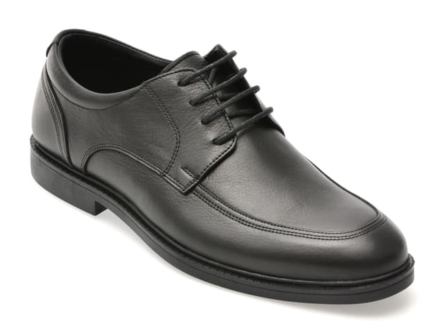 Pantofi eleganti BITE THE BULLET negri, 51535, din piele naturala