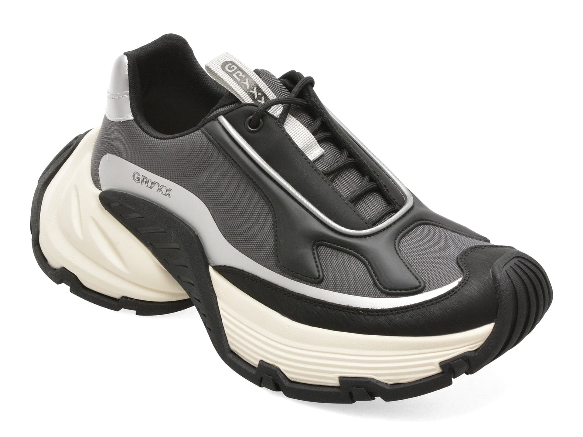 Pantofi sport GRYXX gri, 1230, din material textil