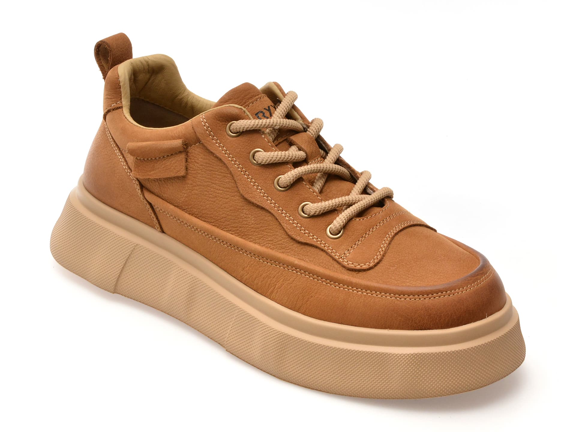 Pantofi sport GRYXX maro, 2090, din nabuc