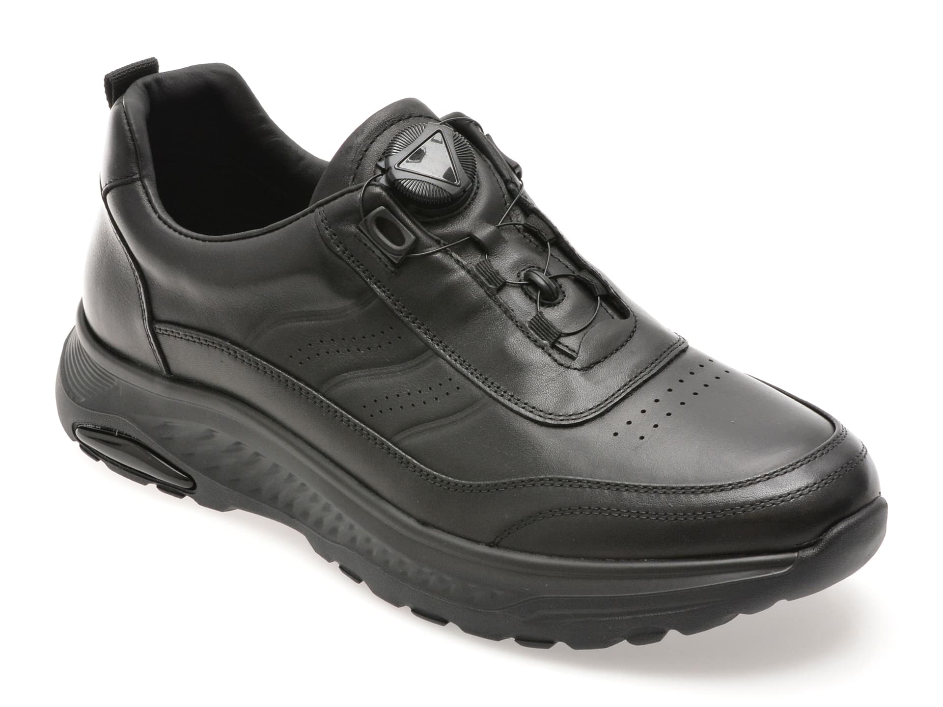 Pantofi sport GRYXX negri, 9528, din piele naturala