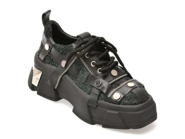 Pantofi sport GRYXX negri, 431031, din piele naturala