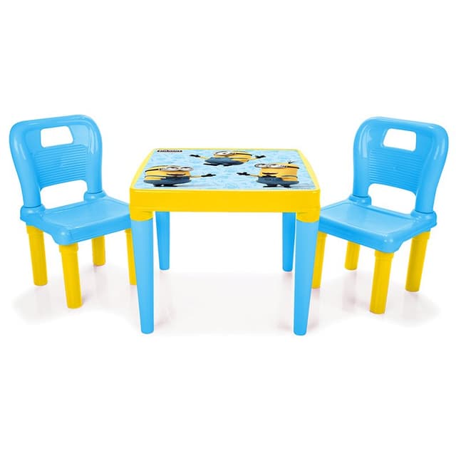 Masuta cu doua scaunele Minions