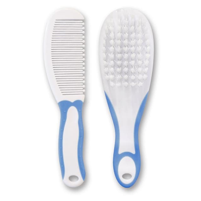 Set pieptan cu perie blue