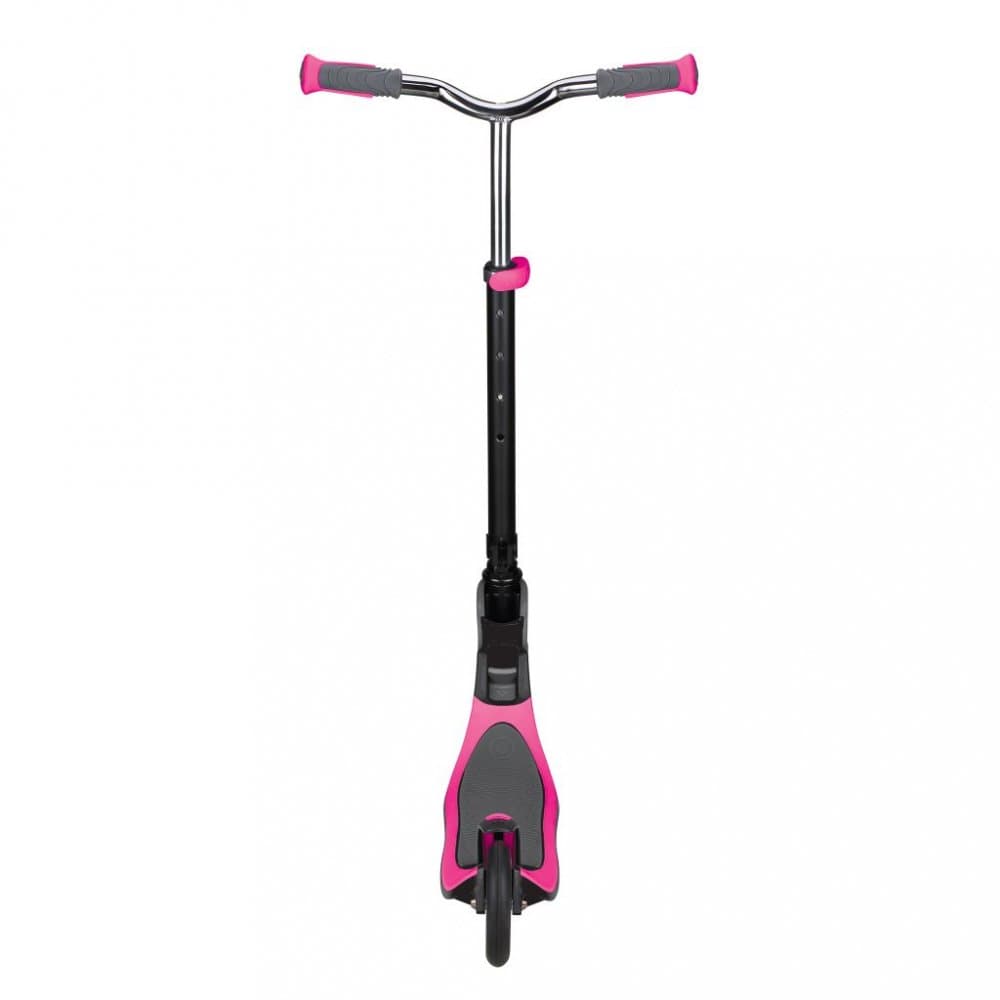 Trotineta pliabila Globber Flow 125 Roz, ghidon reglabil, platforma antiderapanta, greutate admisa 100 kg