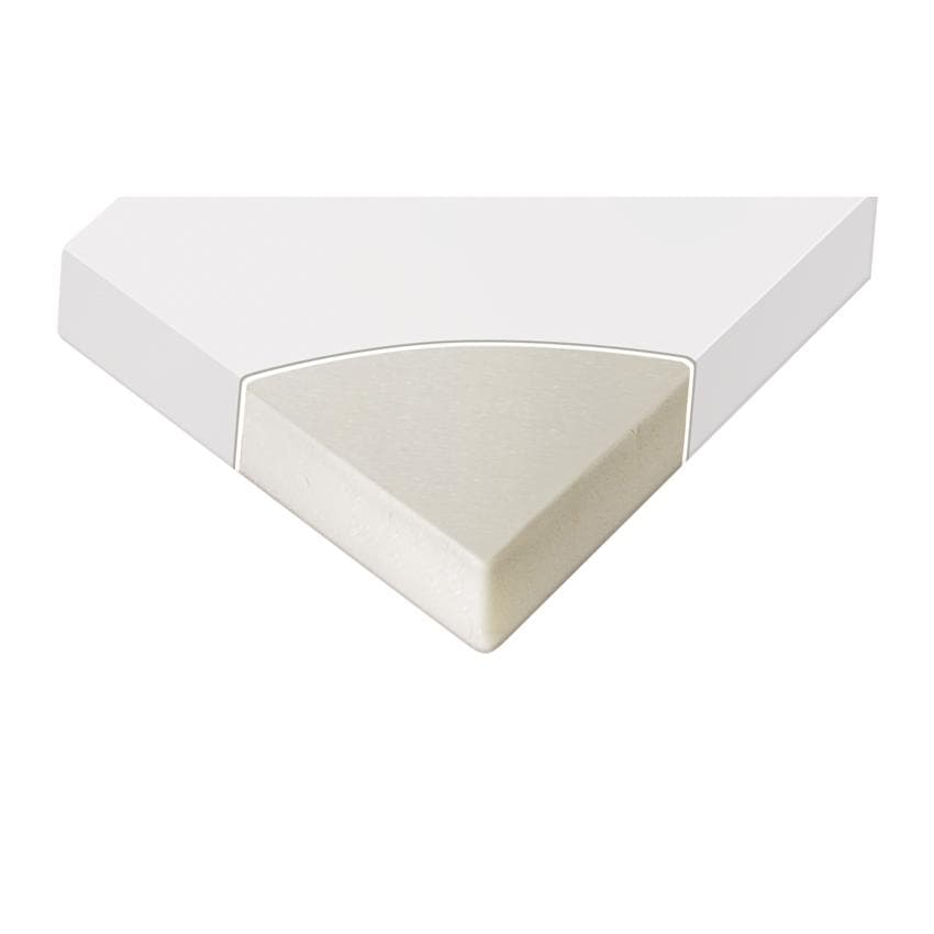 Saltea patut balansoar First Dreams 90x42x6 cm spuma elastica Bear and Pilow Beige