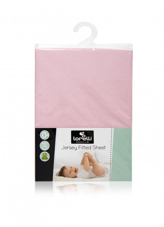 Cearceaf Jersey 120x60 cm pink