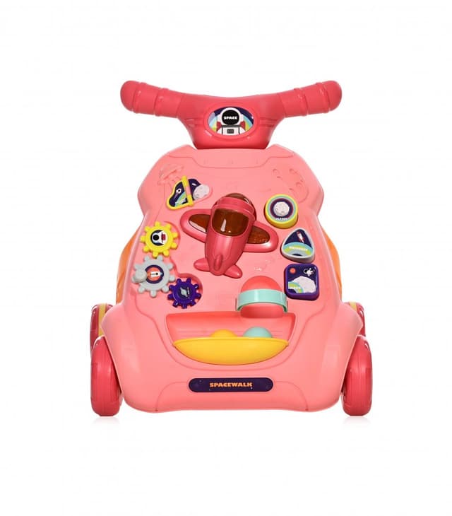 Antemergator multifunctional cu centru de activitati Space Pink