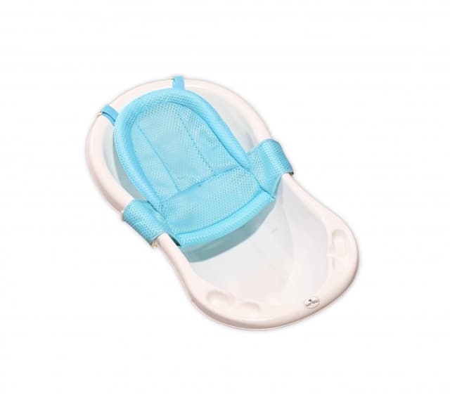 Suport tip hamac pentru cadita 0 luni+ Froggy blue