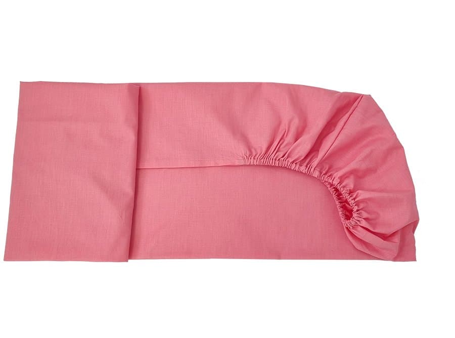 Cearceaf cu elastic din bumbac Flamingo 52x95 cm