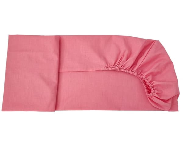 Cearceaf cu elastic din bumbac Flamingo 52x95 cm
