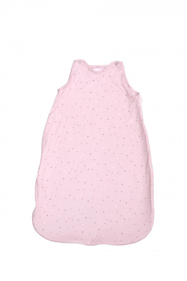 Sac de dormit de vara 95 cm bumbac ranforce pink sky