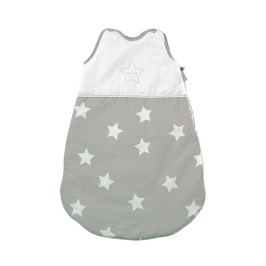 Sac de dormit de iarna 0-6 luni Stars Grey