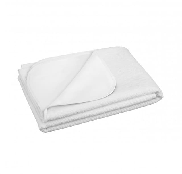 Protectie impermeabila Terry pentru saltea 140x70 cm Akuku Alb,strat exterior din bumbac moale