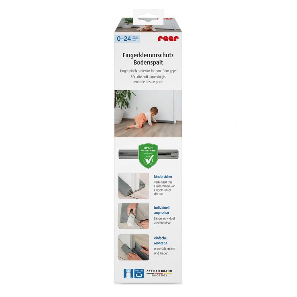 Protectie impotriva prinderii degetelor sub usa gri Reer