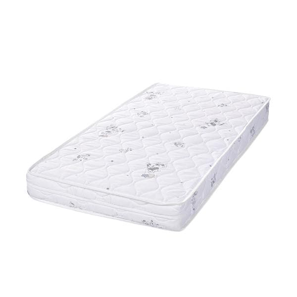 Saltea patut Lorelli Relax Green Giraffe 120x60x10 cm din spuma elastica cu husa detasabila din bumbac