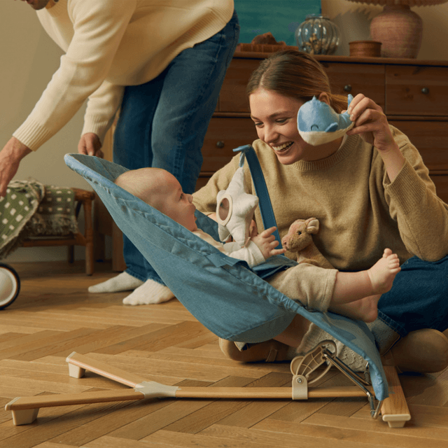 Balansoar pentru bebelusi Kinderkraft Mimi Nordic Breeze